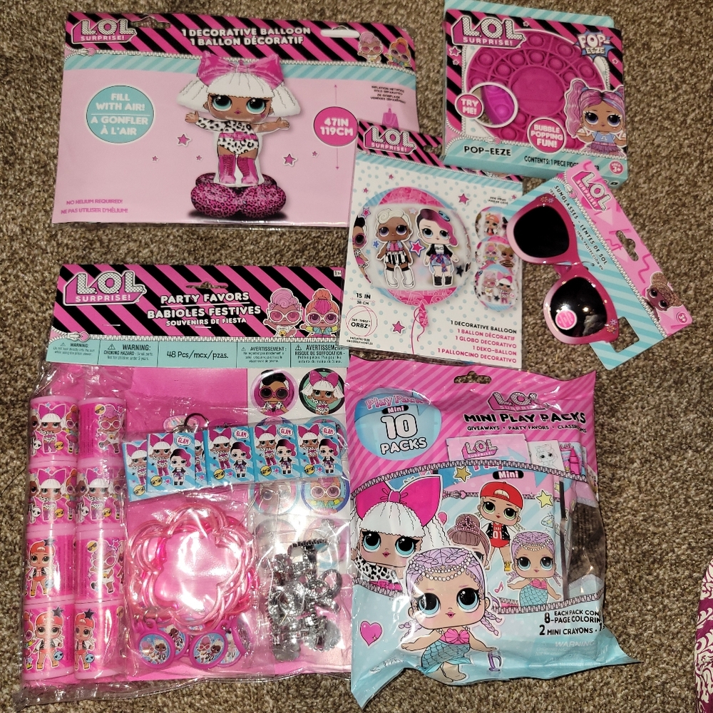 LOL Surprise ultimate party/favor kit